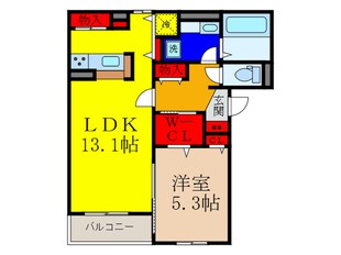 ＭＫ　Ｓｑｕａｒｅ　Ⅱの物件間取画像